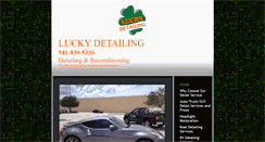 Desktop Screenshot of luckydetailing.com